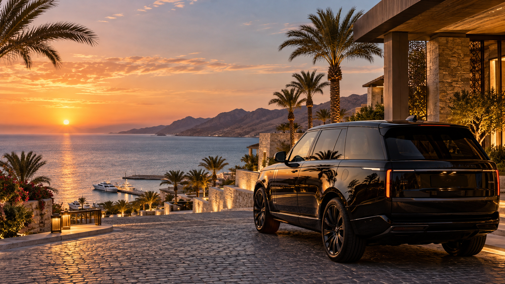 Luxury Red Sea coastal journey